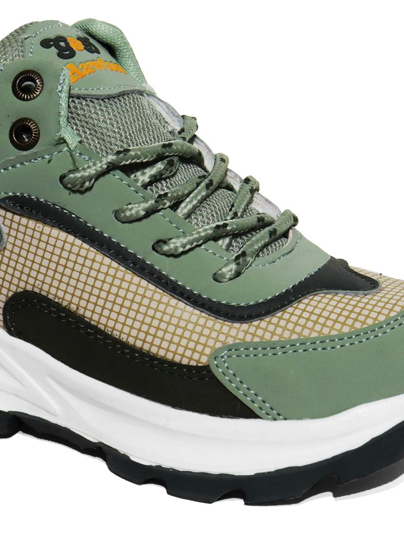unisex color block lace up sport shoe - 21941628 - Standard Image - 5