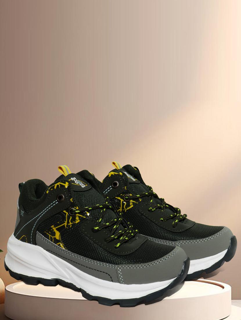 unisex color block lace up sport shoes - 21941637 -  Zoom Image - 0