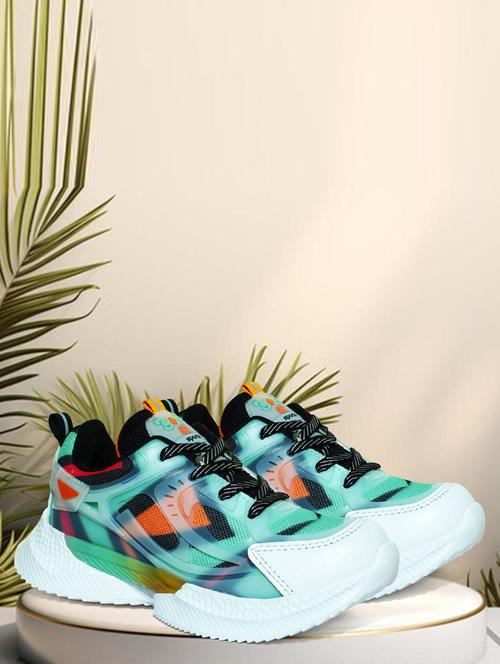 unisex printed lace up sport shoes - 21941638 -  Standard Image - 0
