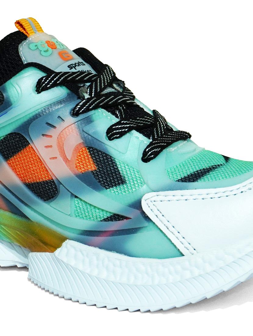 unisex printed lace up sport shoes - 21941638 - Standard Image - 5