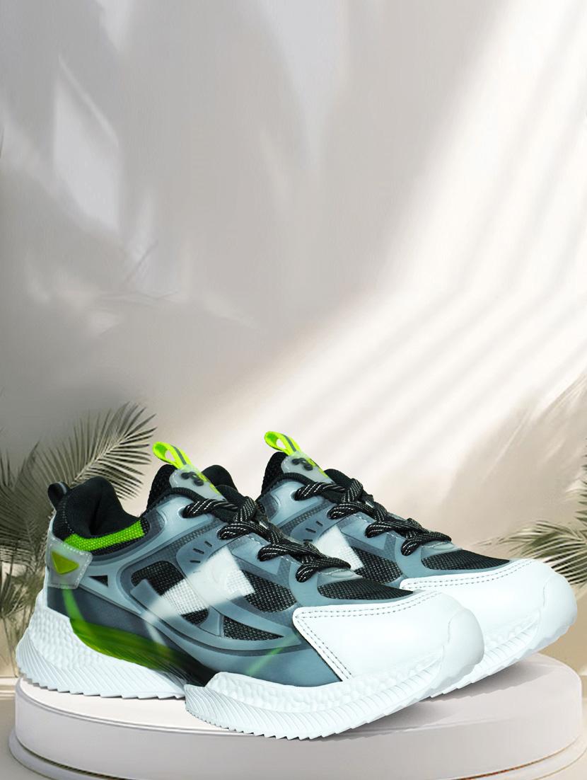 unisex printed lace up sport shoes - 21941639 - Zoom Image - 0