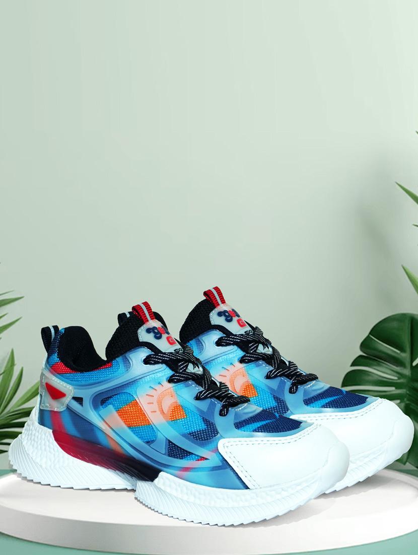 unisex printed lace up sport shoes - 21941640 -  Zoom Image - 0