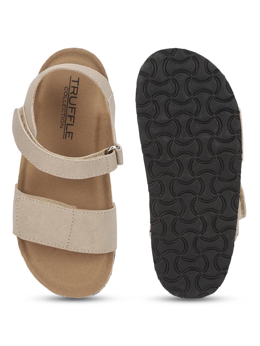 girls solid open toe sandal - 21941725 - Standard Image - 5