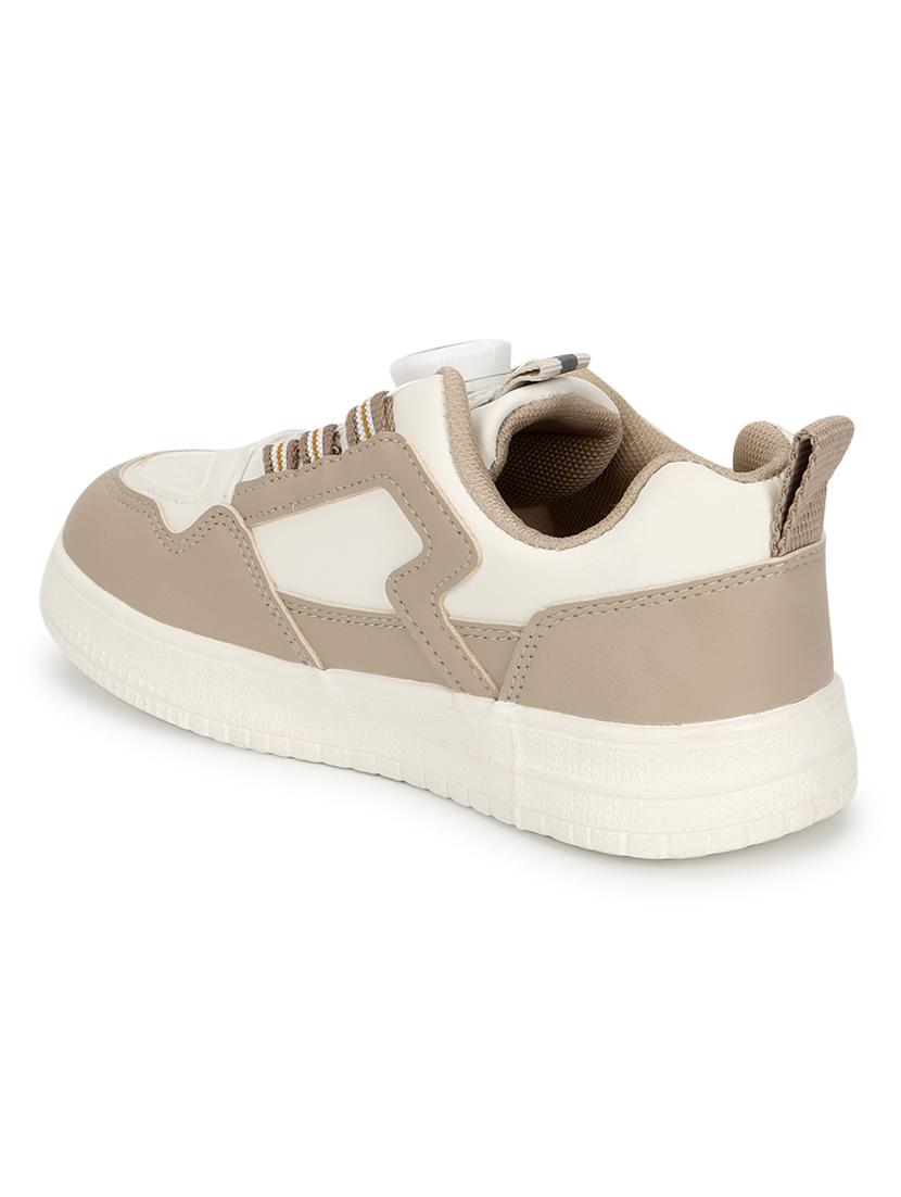 unisex beige lace up sneaker - 21941736 - Standard Image - 3