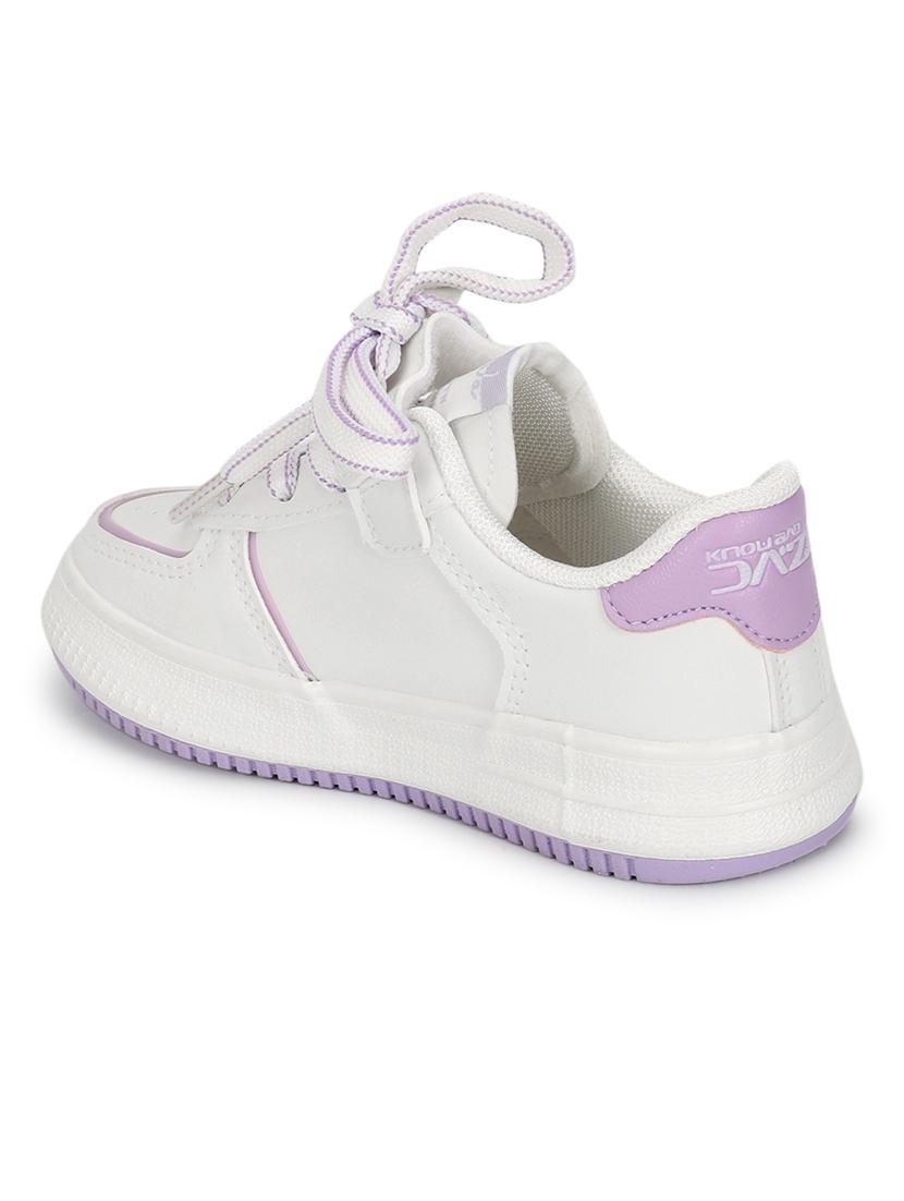 unisex solid lace up sneaker - 21941747 - Standard Image - 3
