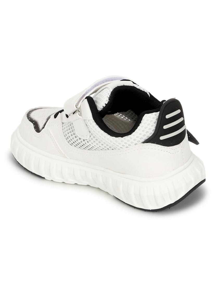 unisex white lace up sneaker - 21941749 - Standard Image - 3