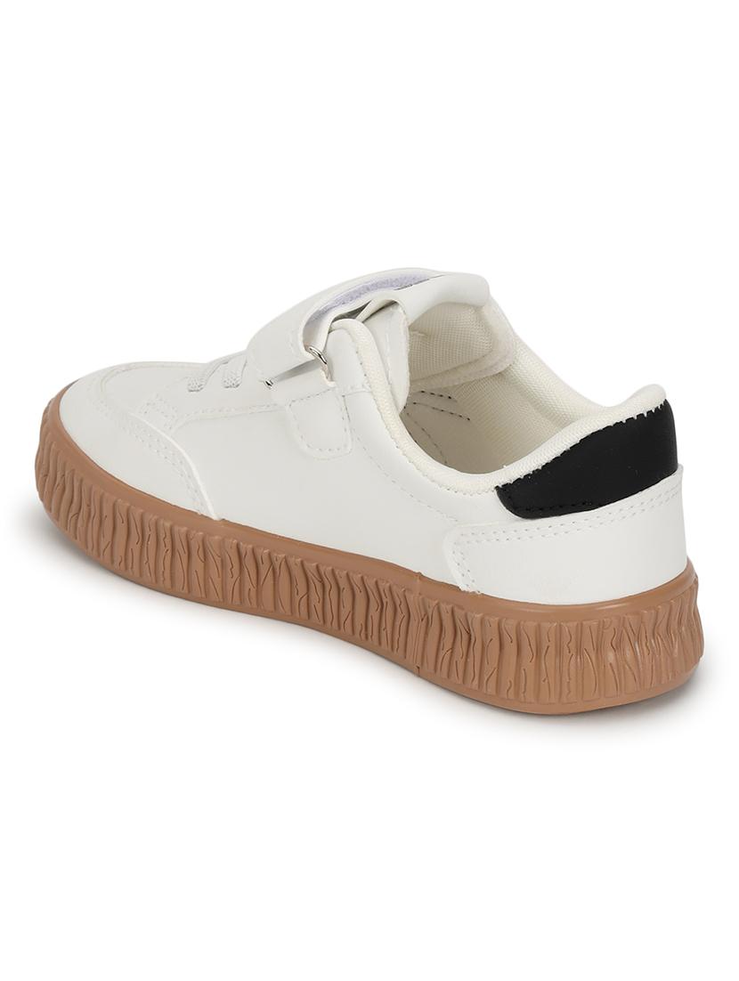 unisex white lace up sneaker - 21941751 - Standard Image - 3