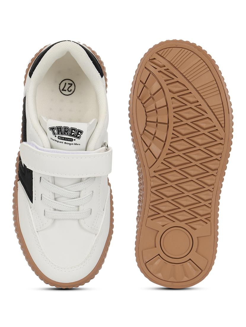 unisex white lace up sneaker - 21941751 - Standard Image - 5