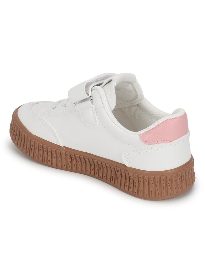 unisex white lace up sneaker - 21941752 - Standard Image - 3