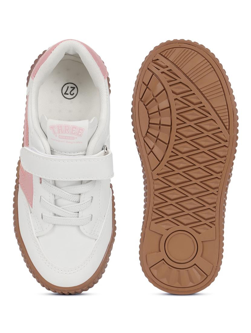 unisex white lace up sneaker - 21941752 - Standard Image - 5