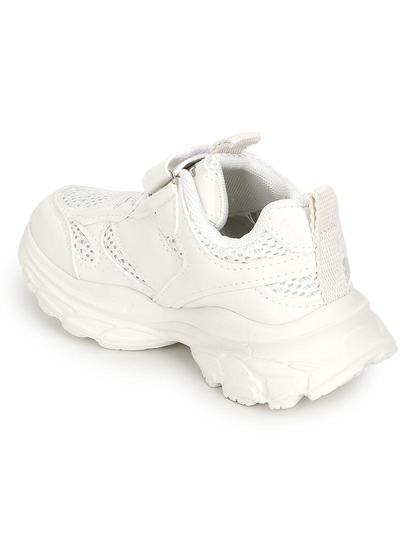 unisex white lace up sneaker - 21941753 - Standard Image - 3