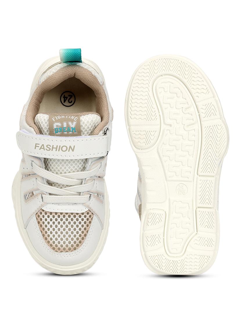 unisex beige lace up sneaker - 21941755 - Standard Image - 5