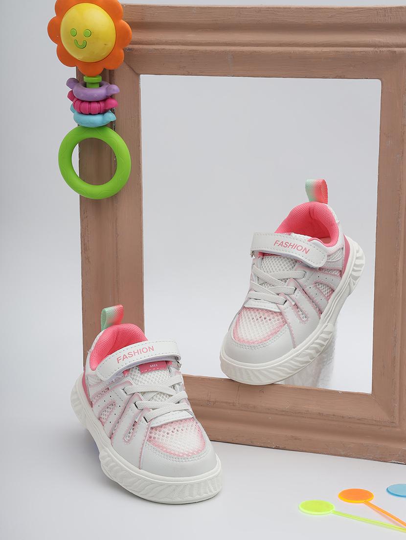 unisex pink lace up sneaker - 21941756 -  Zoom Image - 0