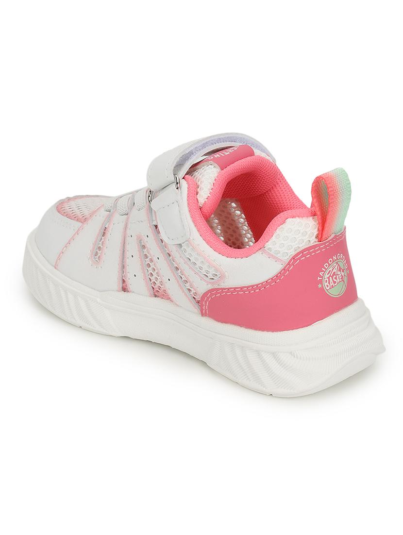 unisex pink lace up sneaker - 21941756 - Standard Image - 3