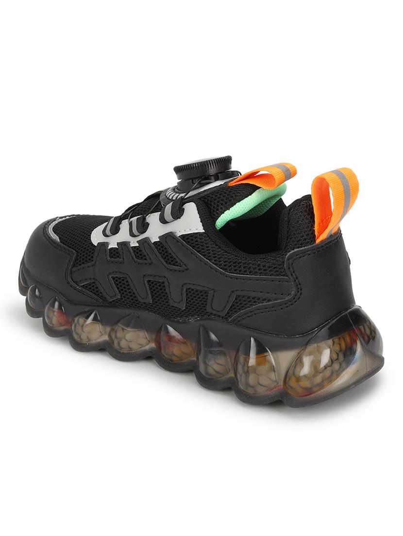 unisex black lace up sneaker - 21941757 - Standard Image - 3