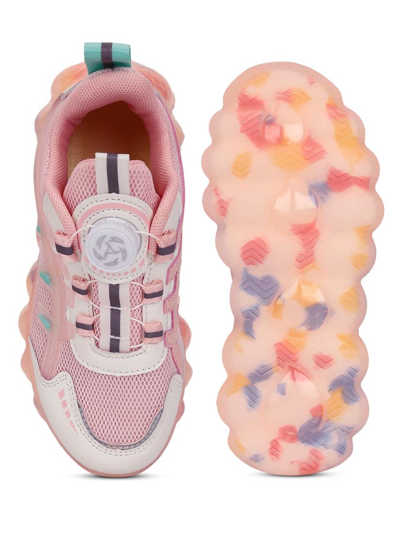 unisex pink lace up sneaker - 21941759 - Standard Image - 5