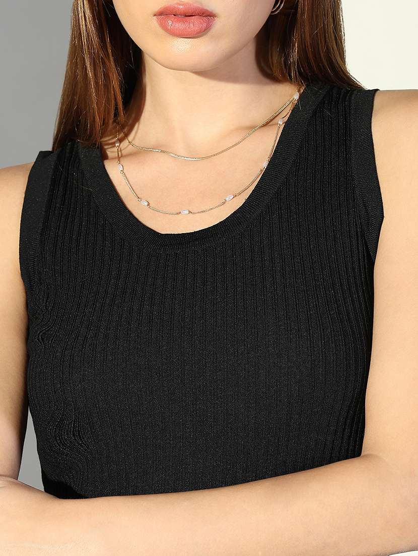 women solid top and trouser co-ord set - 21941802 -  Standard Image - 3