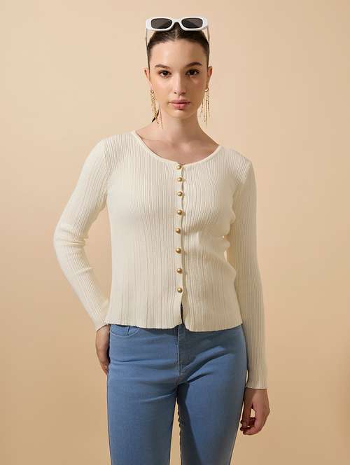 women solid long sleeve regular top - 21941910 -  Standard Image - 0