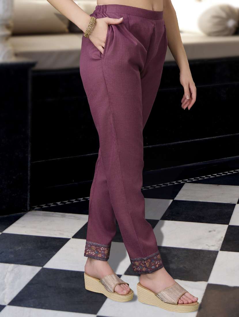 women three quarter sleeve kurta pant with dupatta set - 21942010 - Standard Image - 3