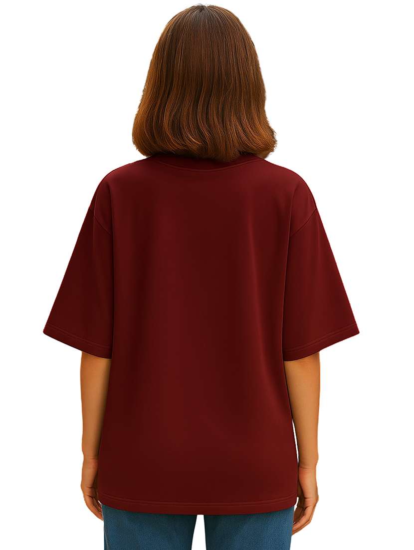 women pack of 2 printed short sleeve oversized t-shirt - 21942196 -  Standard Image - 3