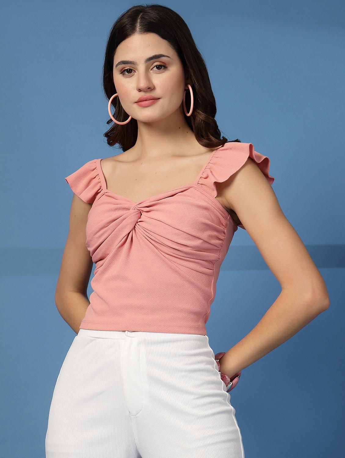 women black solid sleeveless regular top - 21942221 - Standard Image - 3