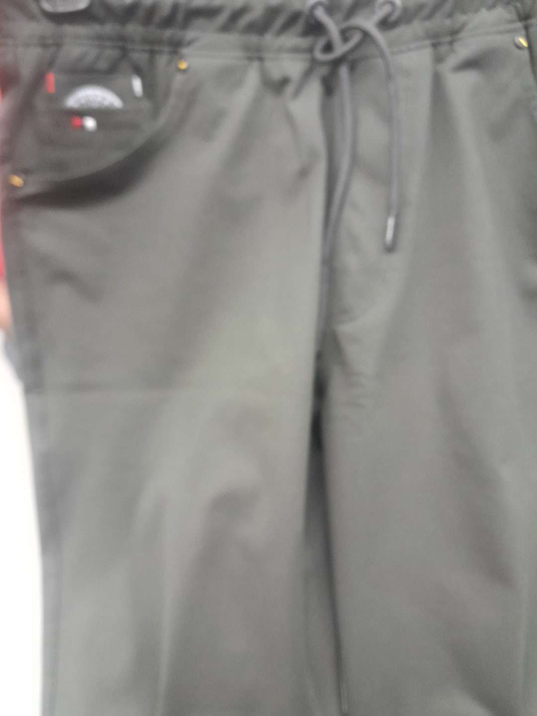 olive polyester track pant - 21942953 - Zoom Image - 0