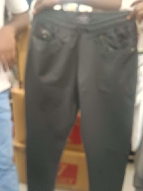 dark grey polyester track pant - 21942955 - Standard Image - 0