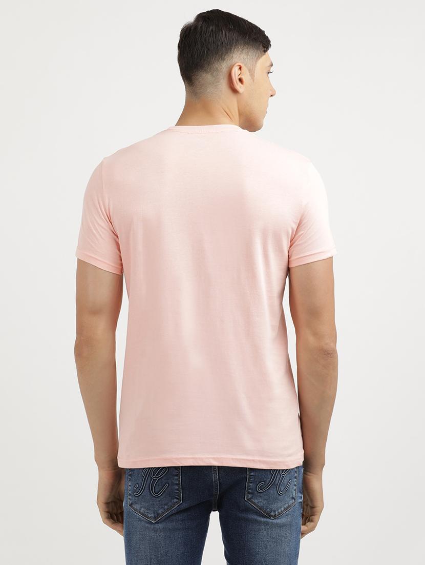 men front print round neck regular fit t-shirt - 21943005 - Standard Image - 3