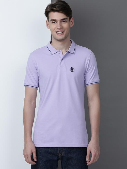 men solid short sleeve slim fit polo t-shirt - 21943045 - Standard Image - 0