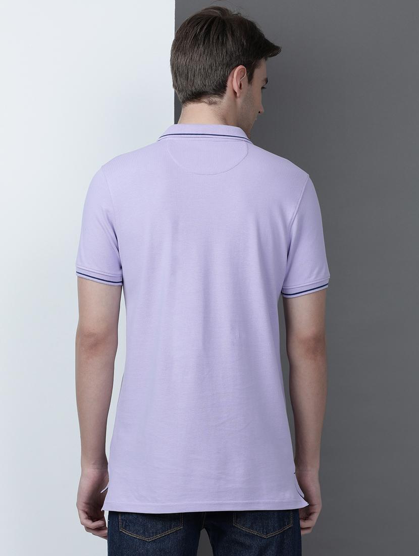 men solid short sleeve slim fit polo t-shirt - 21943045 - Standard Image - 3