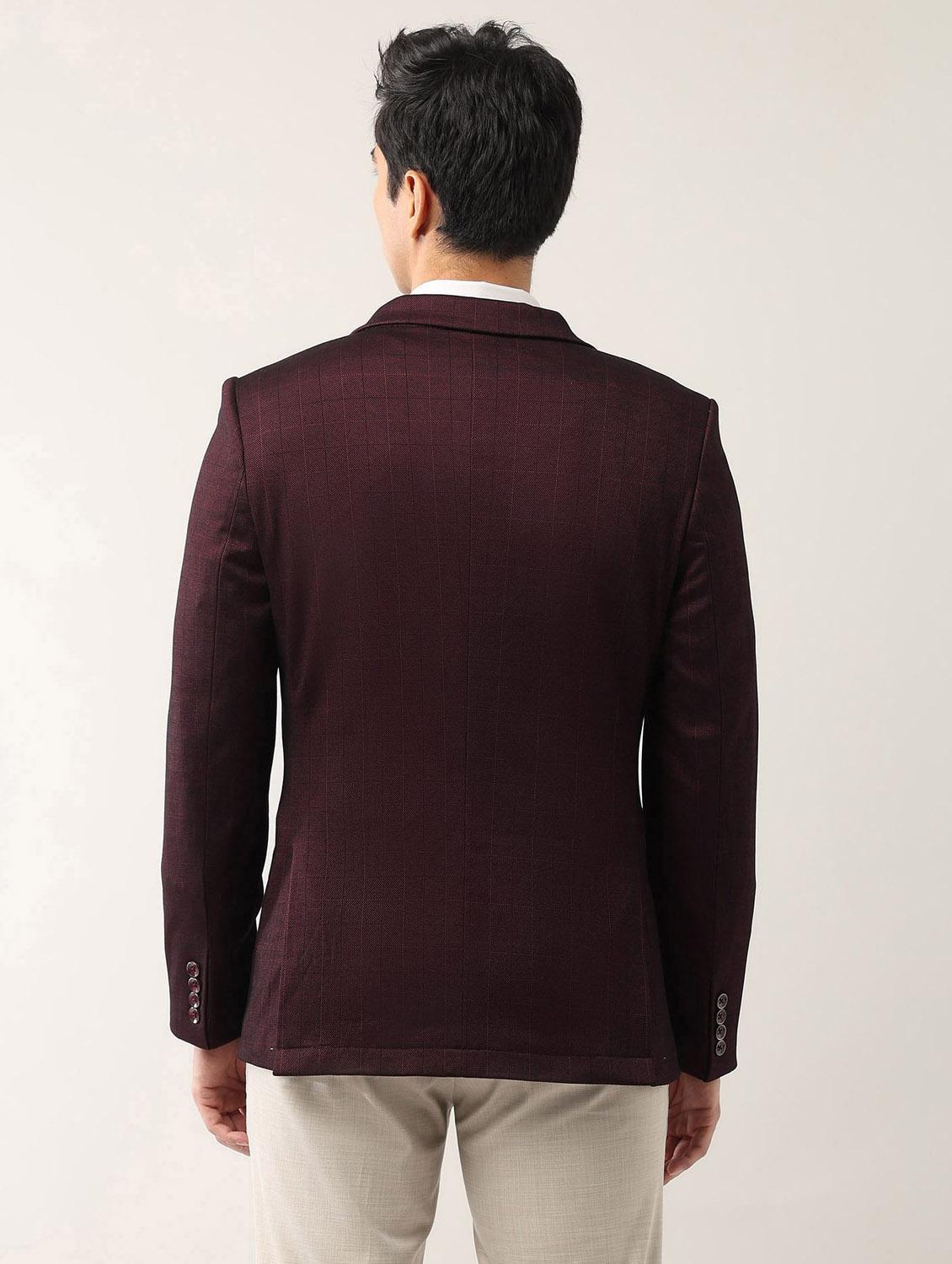 men lapel collar single breasted blazer - 21943271 - Standard Image - 3