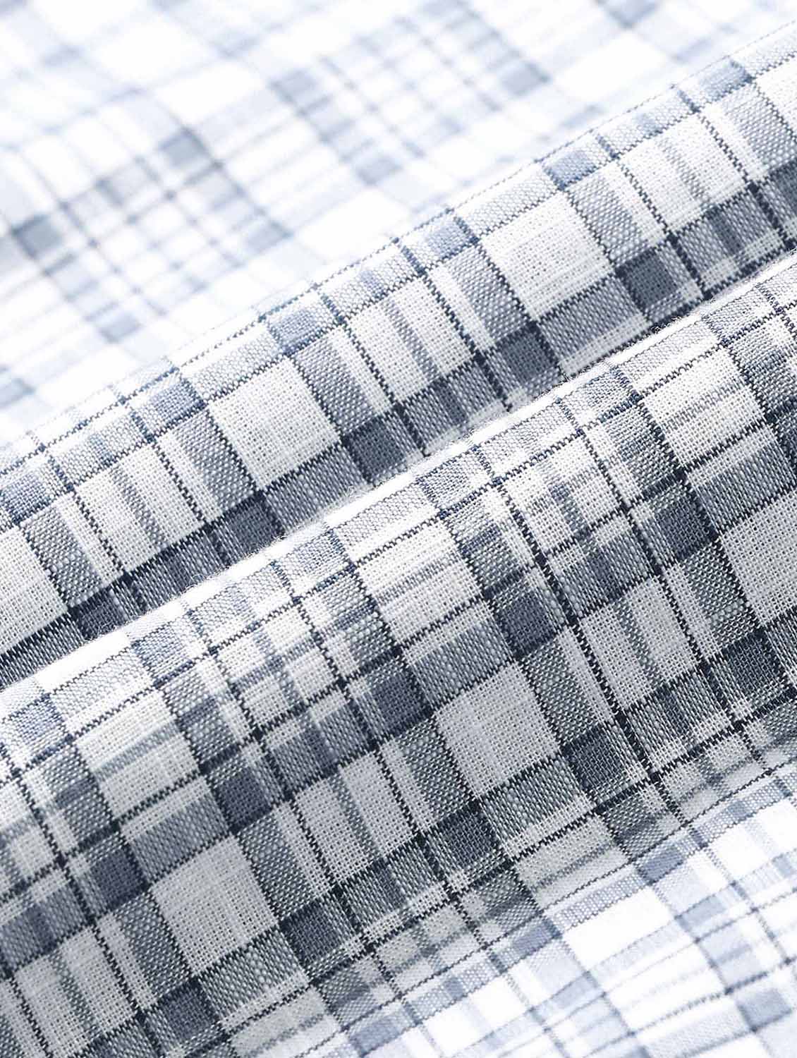 men checkered long sleeve regular fit casual shirt - 21943365 - Standard Image - 3