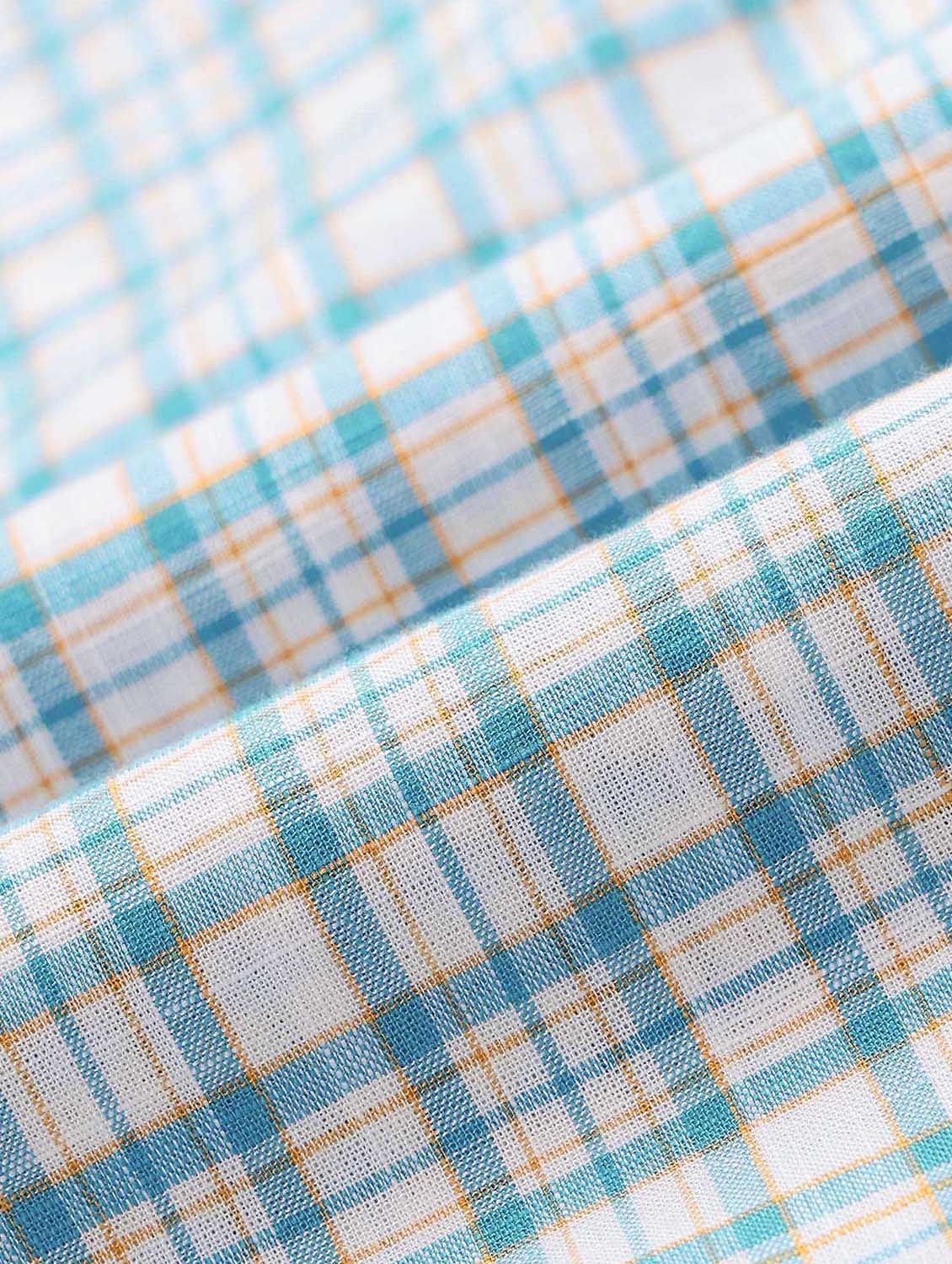 men checkered long sleeve regular fit casual shirt - 21943366 - Standard Image - 3