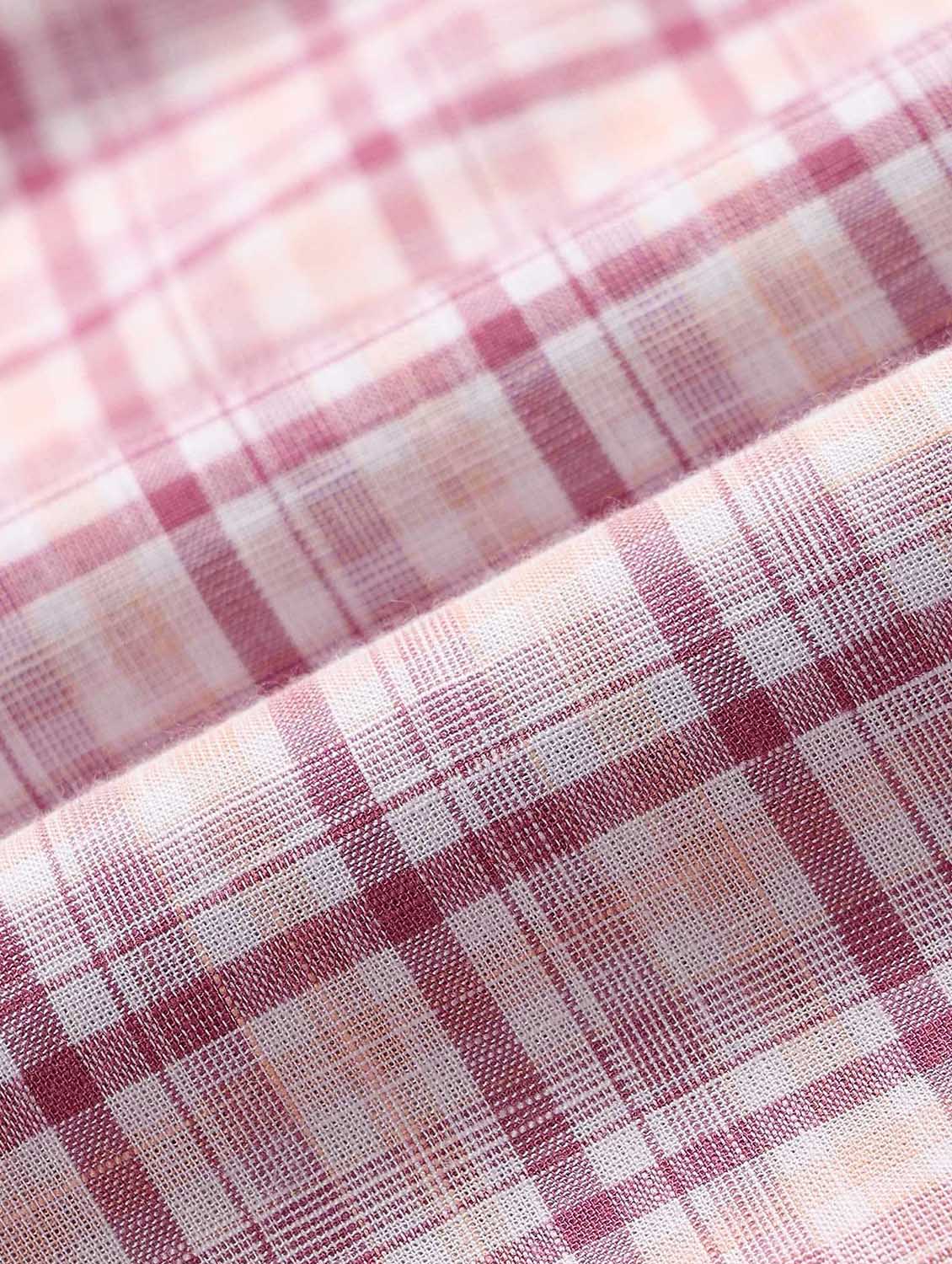 men checkered long sleeve regular fit casual shirt - 21943367 - Standard Image - 3