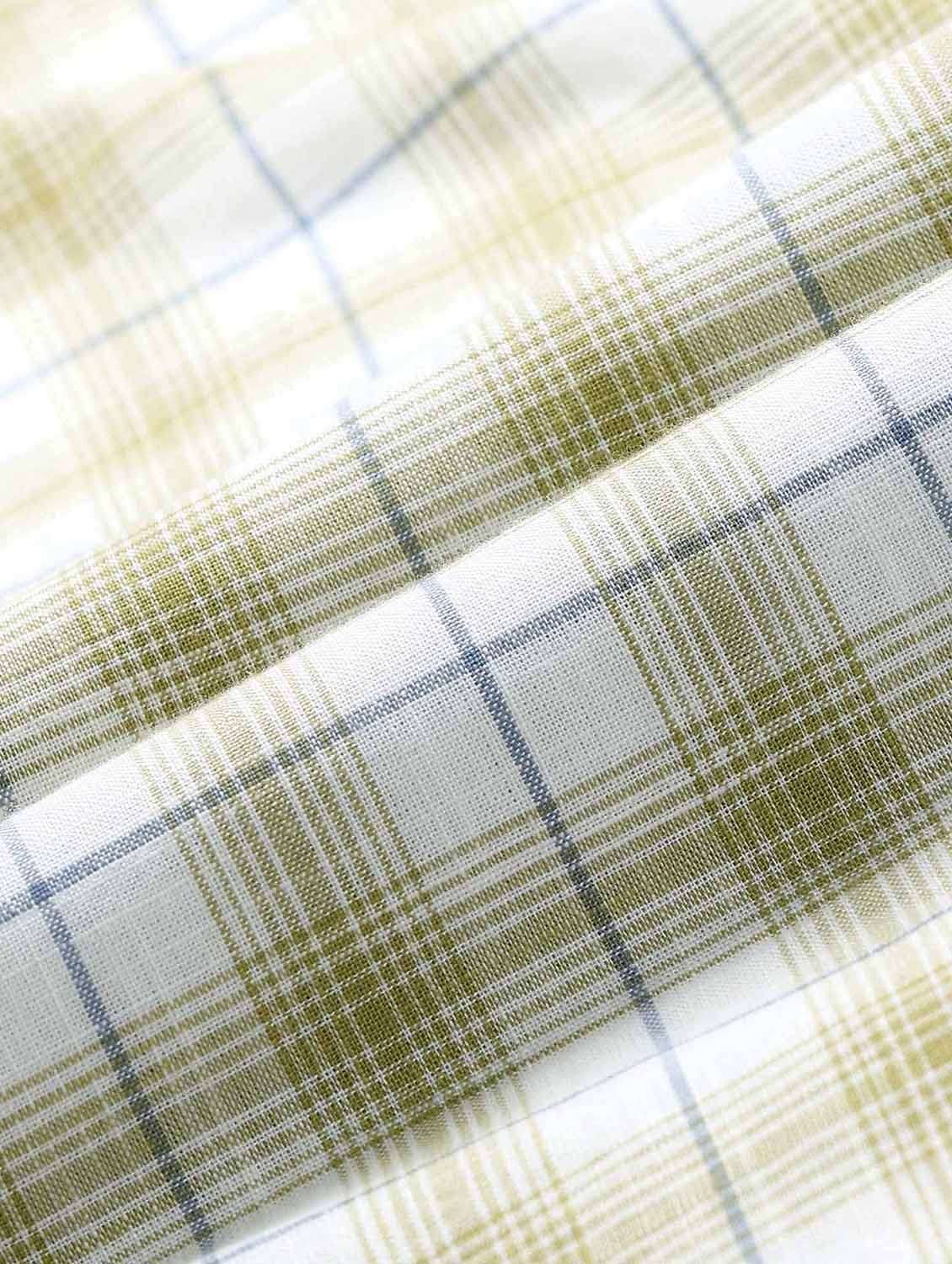 men checkered short sleeve regular fit casual shirt - 21943379 -  Standard Image - 3