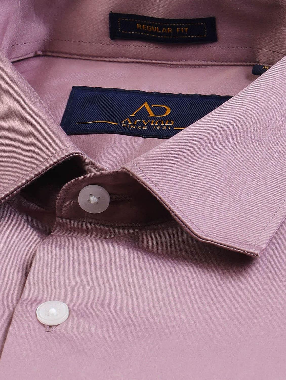 men solid long sleeve regular fit formal shirt - 21943386 - Standard Image - 3