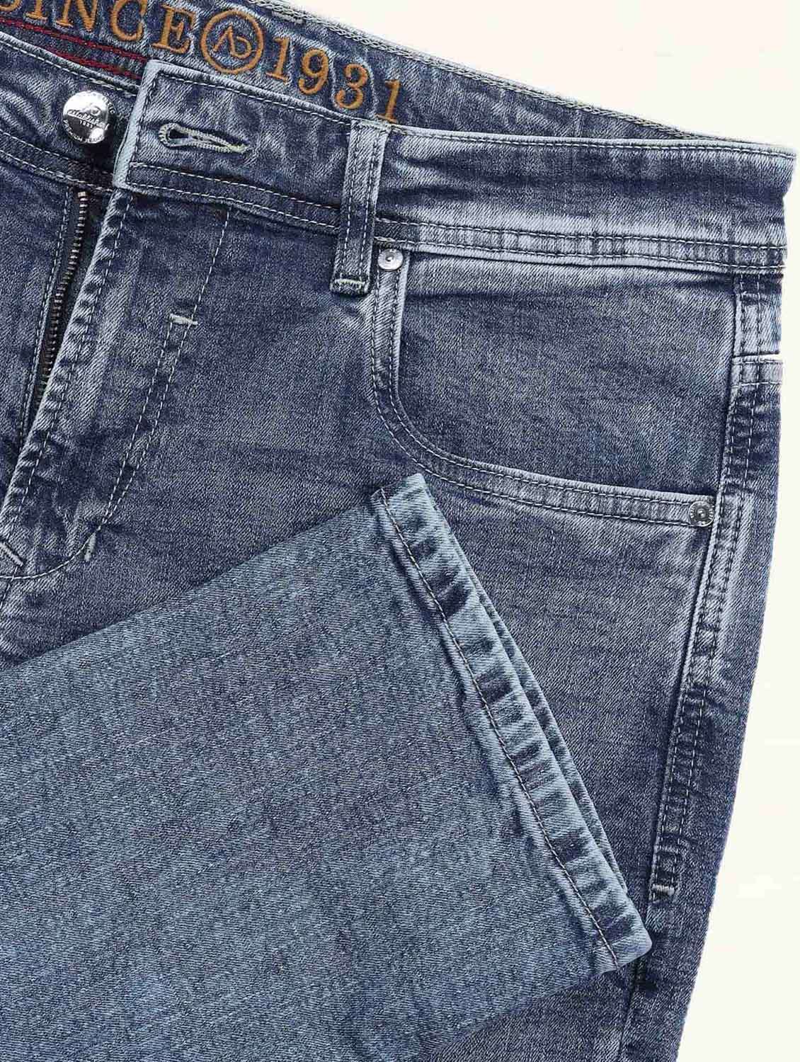 men washed mid rise full length jeans - 21943411 -  Standard Image - 3