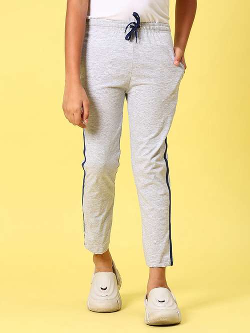 boys grey mid rise track wear - 21943509 -  Standard Image - 0