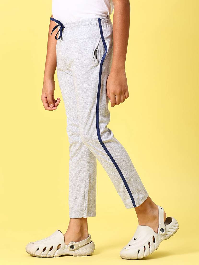 boys grey mid rise track wear - 21943509 -  Standard Image - 3