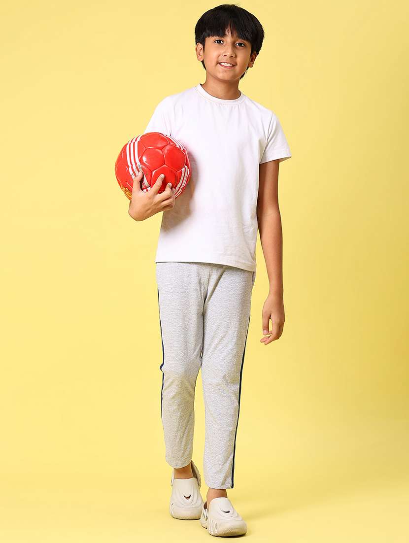 boys grey mid rise track wear - 21943509 -  Standard Image - 5