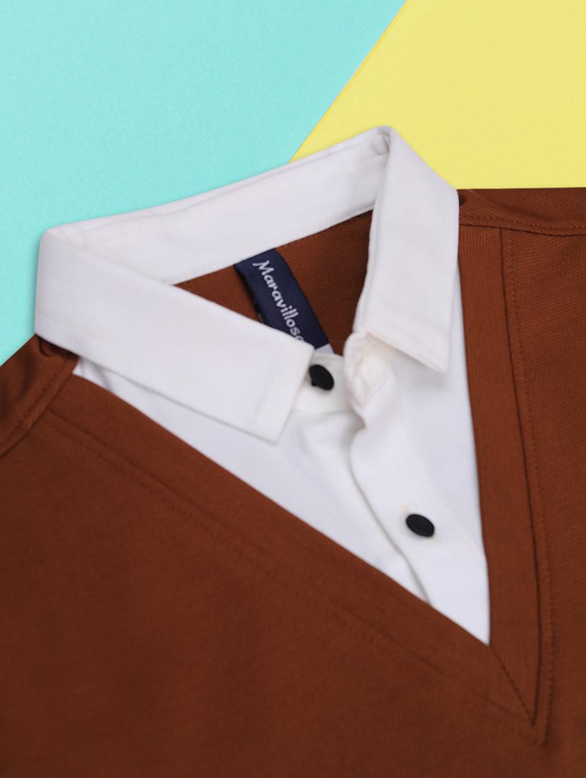 boys solid short sleeve regular fit polo t-shirt - 21943522 - Standard Image - 3