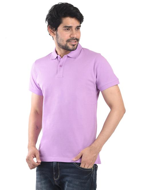 men solid short sleeve regular fit polo t-shirt - 21943563 -  Standard Image - 0