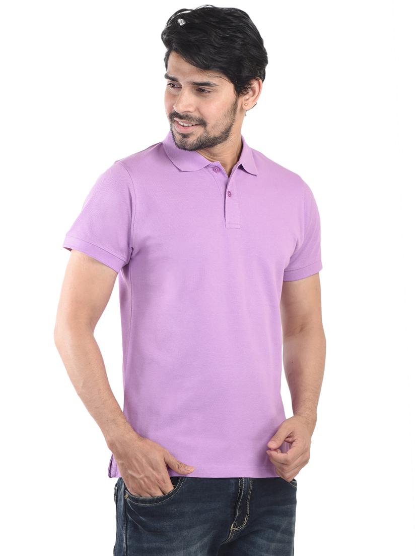 men solid short sleeve regular fit polo t-shirt - 21943563 - Standard Image - 3