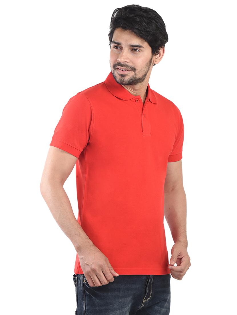 men solid short sleeve regular fit polo t-shirt - 21943567 - Standard Image - 3