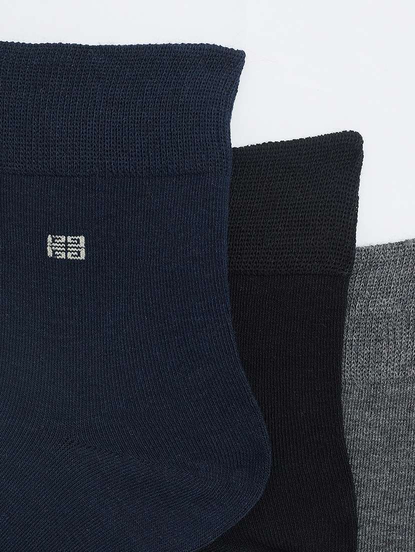 men pack of 3 ankle length socks - 21943578 -  Standard Image - 5