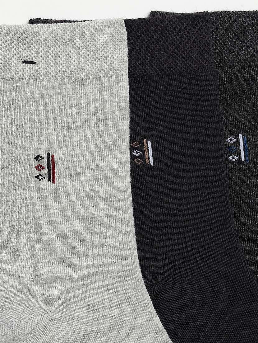 men pack of 3 above ankle length socks - 21943589 -  Standard Image - 5