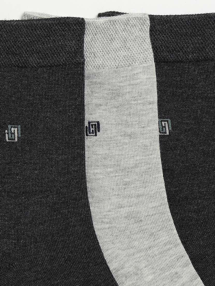men pack of 3 above ankle length socks - 21943590 -  Standard Image - 5
