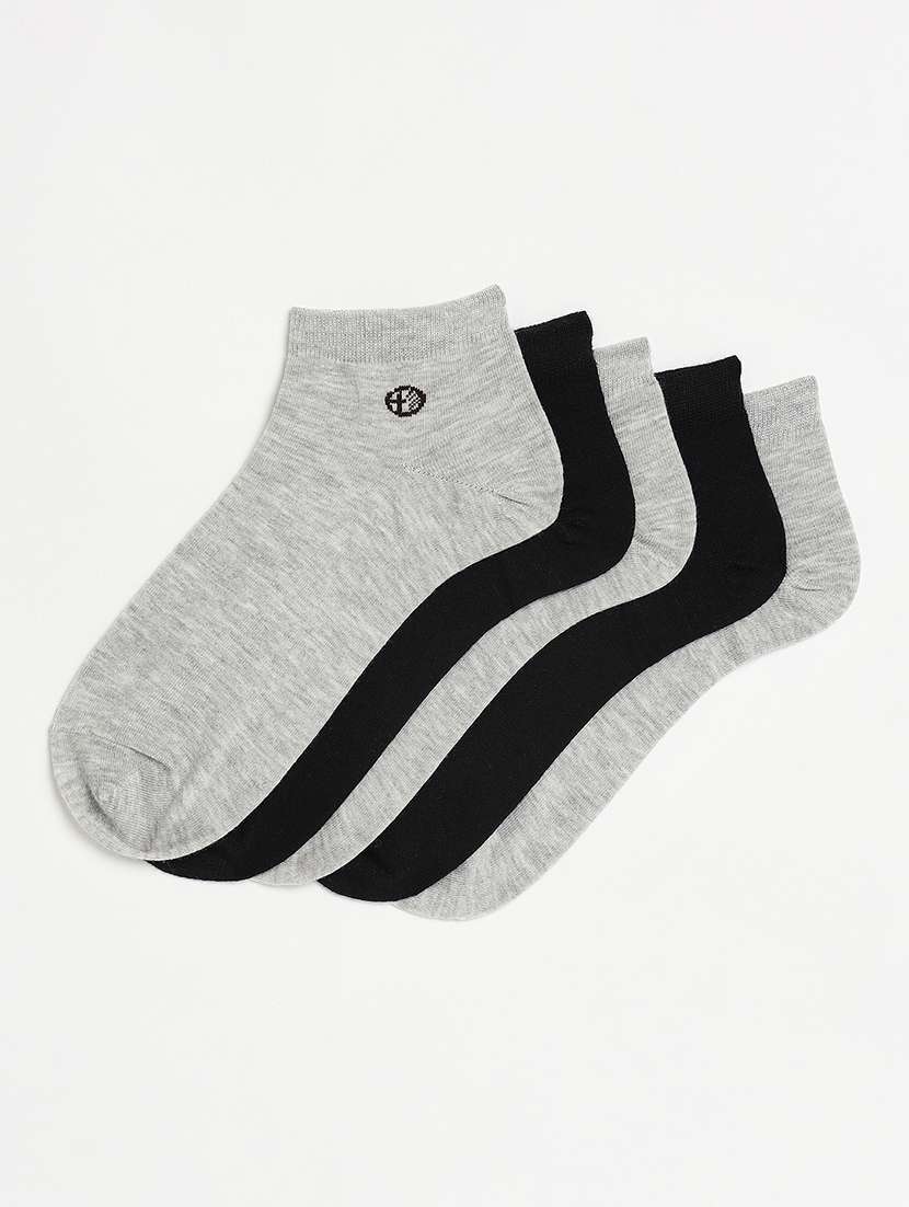 men pack of 5 ankle length length socks