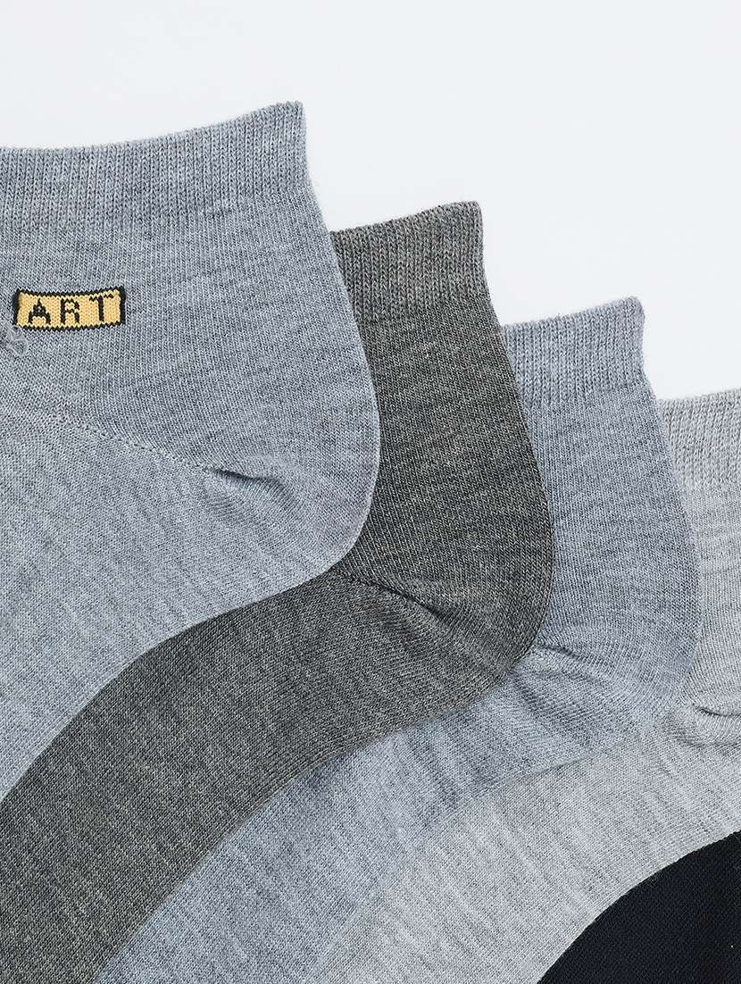 men pack of 5 ankle length length socks - 21943593 -  Standard Image - 5