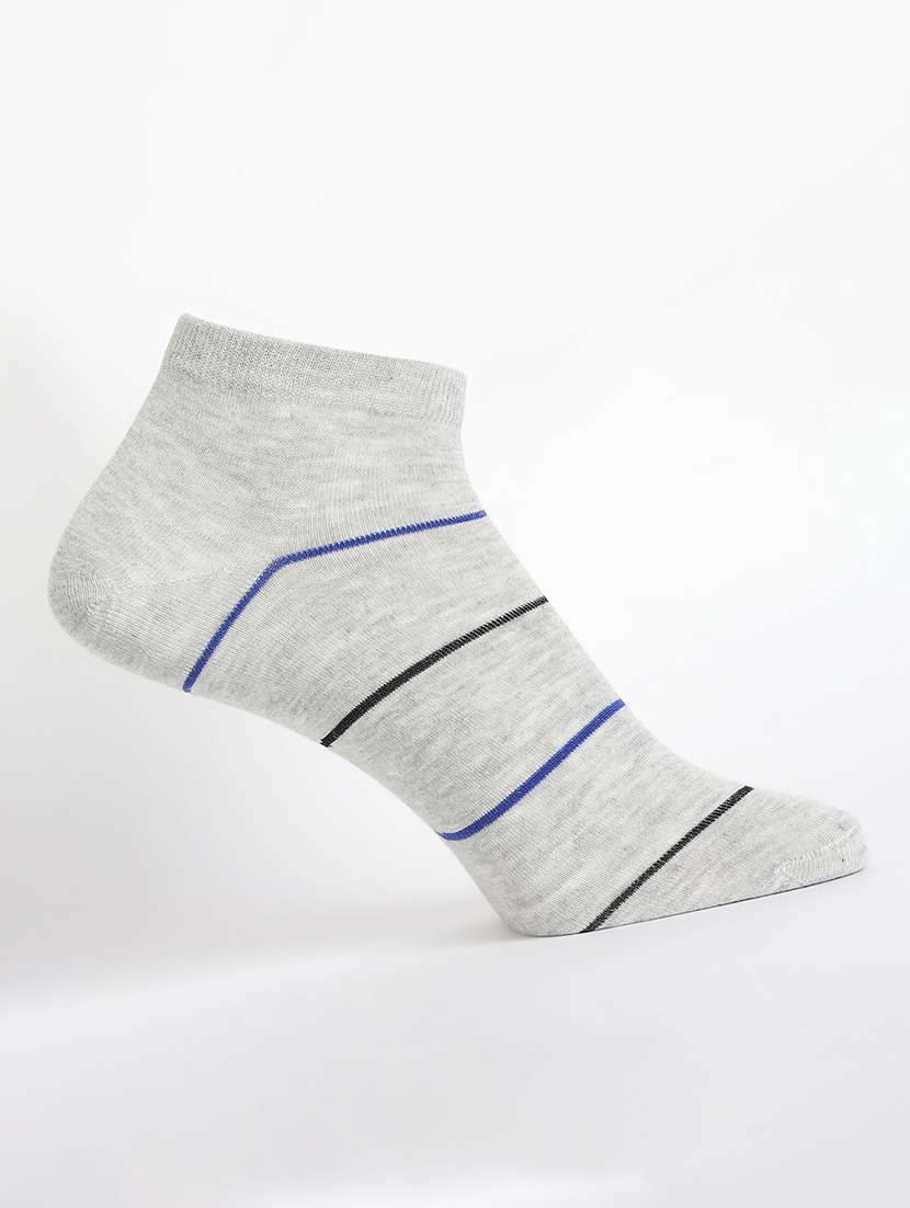 men pack of 5 ankle length length socks - 21943595 -  Standard Image - 3